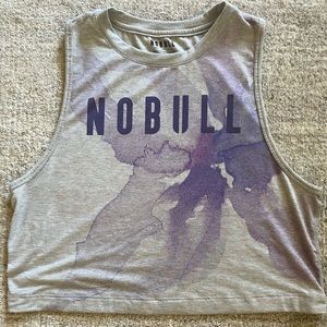 NOBULL WOMEN'S MUSCLE TANK WATERCOLOR FLORAL - LAVENDER
